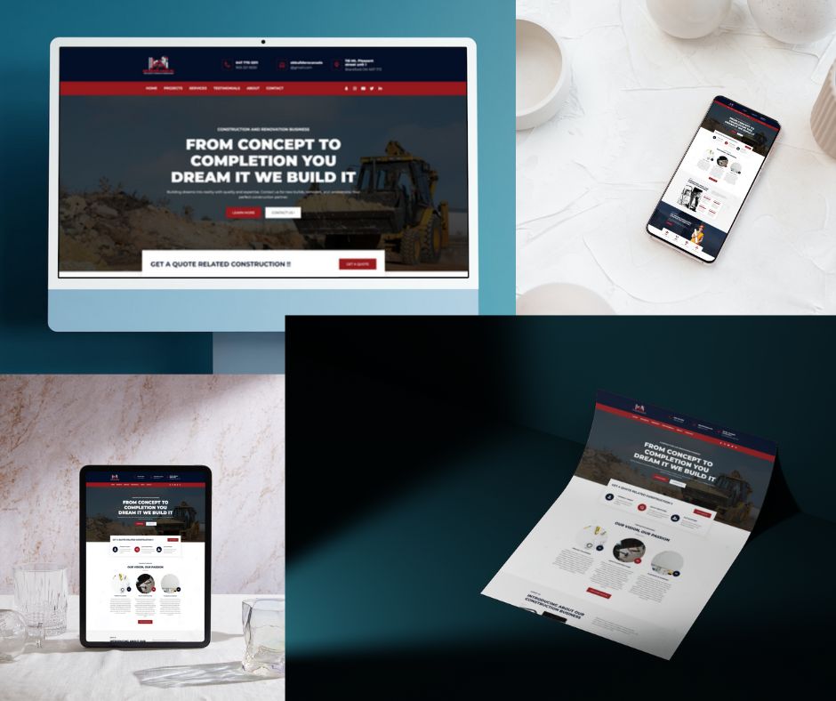 Building Dreams: Unleashing the Power of Construction Websites